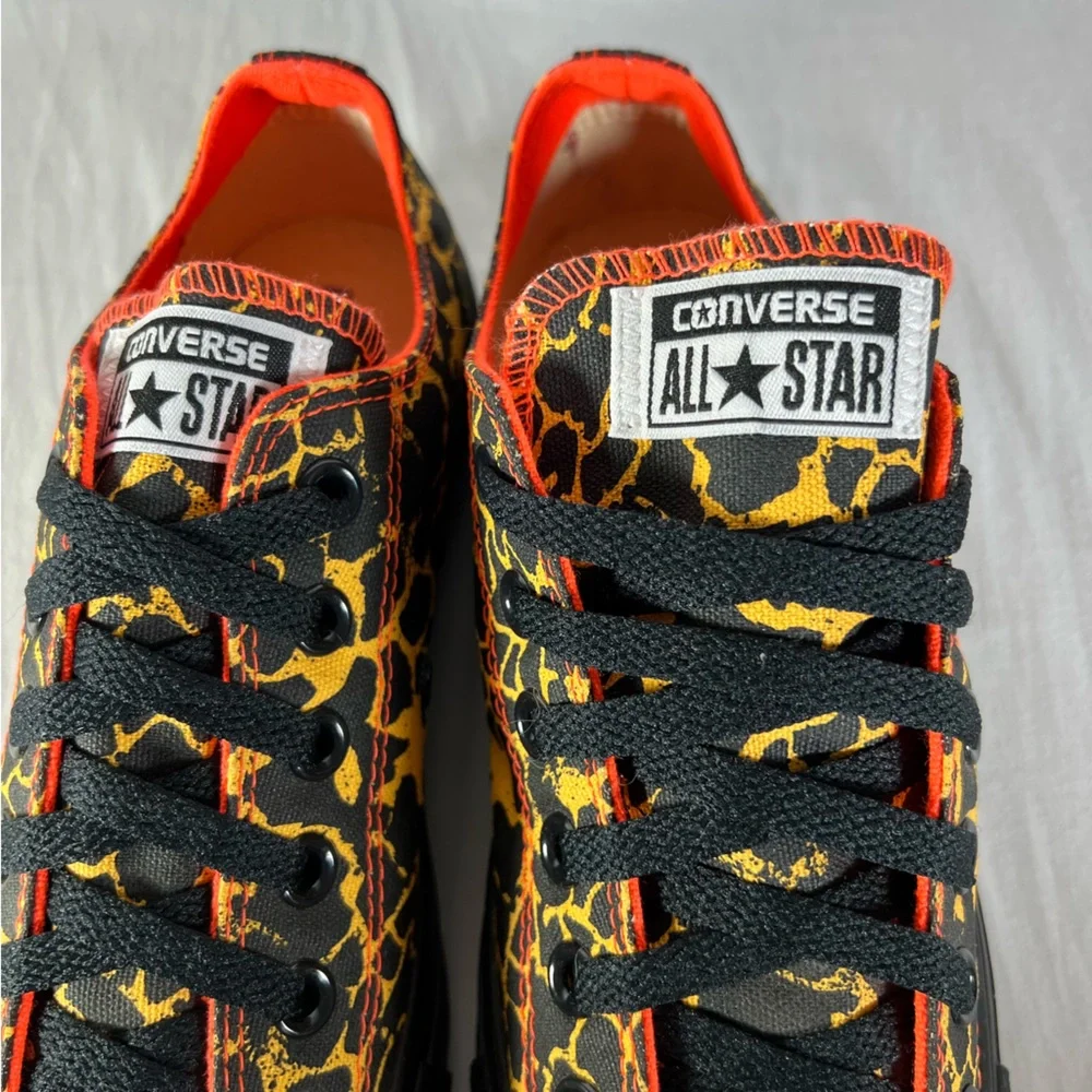 Converse All Star Animal Leopard Print Sneakers LIKE NEW EUC Size 5.5 / Wm’s 7.5 - Picture 6 of 13